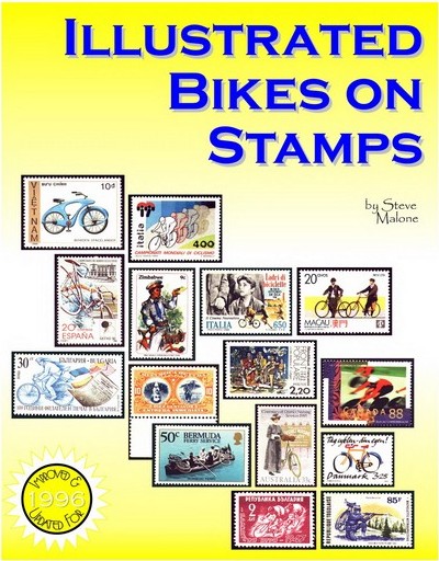 Cover of Illustrated Bikes on Stamps